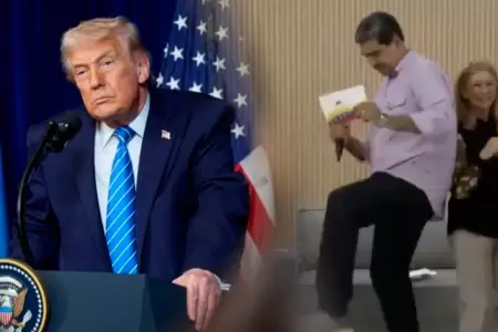 Maduro responde a los ataques de EE.UU. con el remix "No war, yes peace".