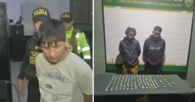 Tres intervenidos tras operativo en VMT