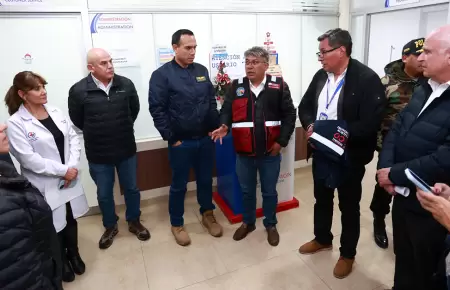 Presidente Jos� Jer� lleg� al Cusco tras fatal accidente ferroviario.