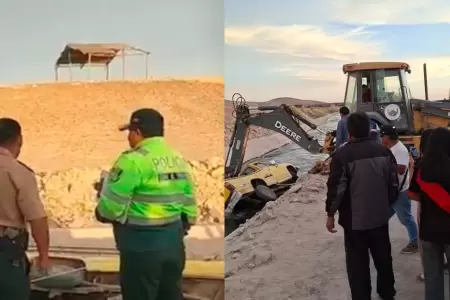 Fallece alba�il tras caer a canal de regad�o en Arequipa.