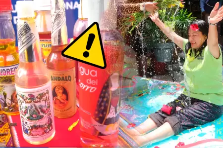 Productos de dudosa procedencia pueden ser perjudiciales durante el ritual.