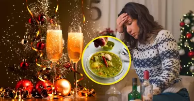 Alimentaci�n previa es clave para evitar los malestares despu�s de las fiestas.