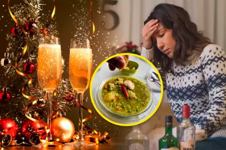 Alimentaci�n previa es clave para evitar los malestares despu�s de las fiestas.