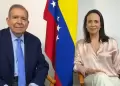 Mar�a Corina Machado y Edmundo Gonz�lez indican que en el 2026 se consolidar� la libertad en Venezuela