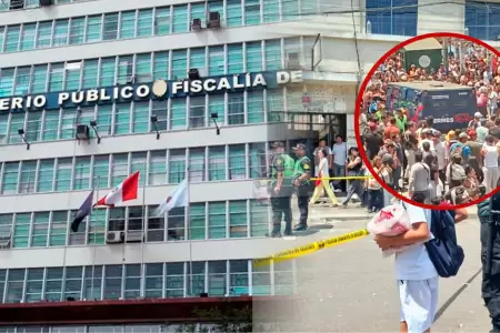 Fiscal�a inicia investigaci�n tras atropello en Gamarra