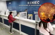 Reniec atender� este 2 y 3 de enero tras celebraci�n por A�o Nuevo solo en estas sedes