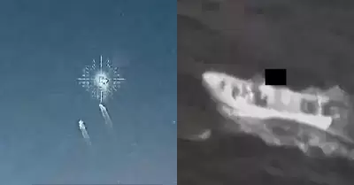 Presuntos botes narcotraficantes atacados por el Comando sur de los Estados Unid