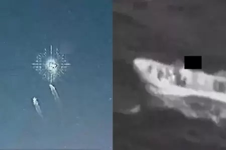 Presuntos botes narcotraficantes atacados por el Comando sur de los Estados Unid