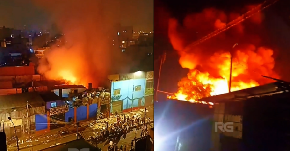 Año Nuevo: Bomberos atienden más de 60 incendios solo el 1 de enero en todo el Perú