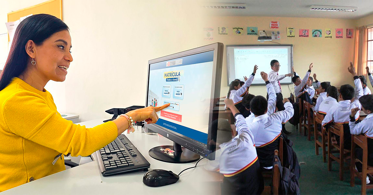 Minedu implementará matrícula digital 2026 en más de 2 mil colegios: ¿Cuándo inicia y cómo acceder?