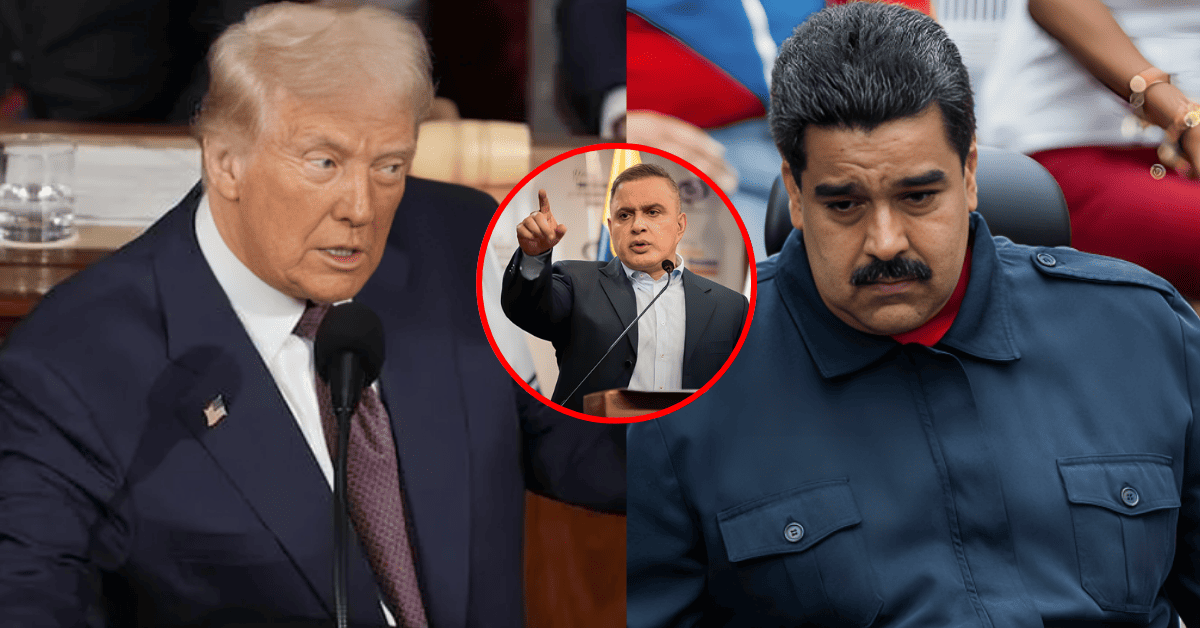 Fiscal venezolano denuncia "secuestro" de Nicolás Maduro y responsabiliza a EE.UU. de lo que pueda ocurrirle