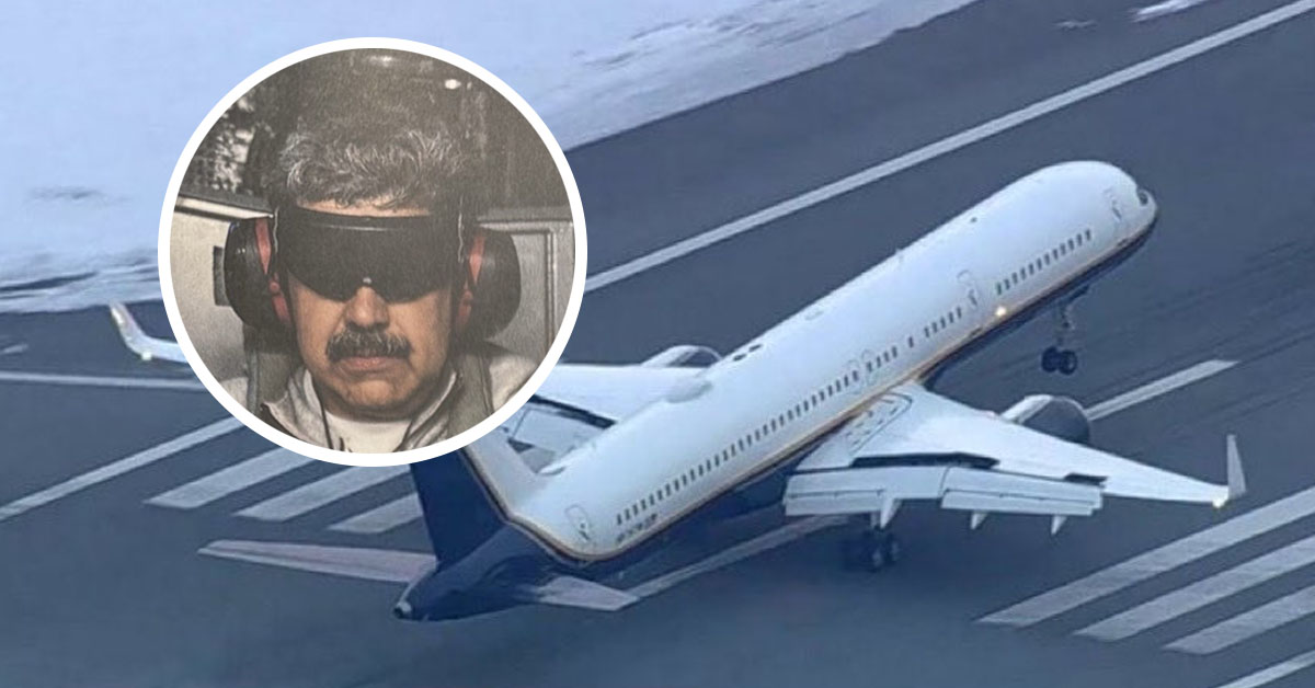 Nicolás Maduro llegó a Estados Unidos: Vuelo que trasladó al líder chavista aterrizó en Nueva York
