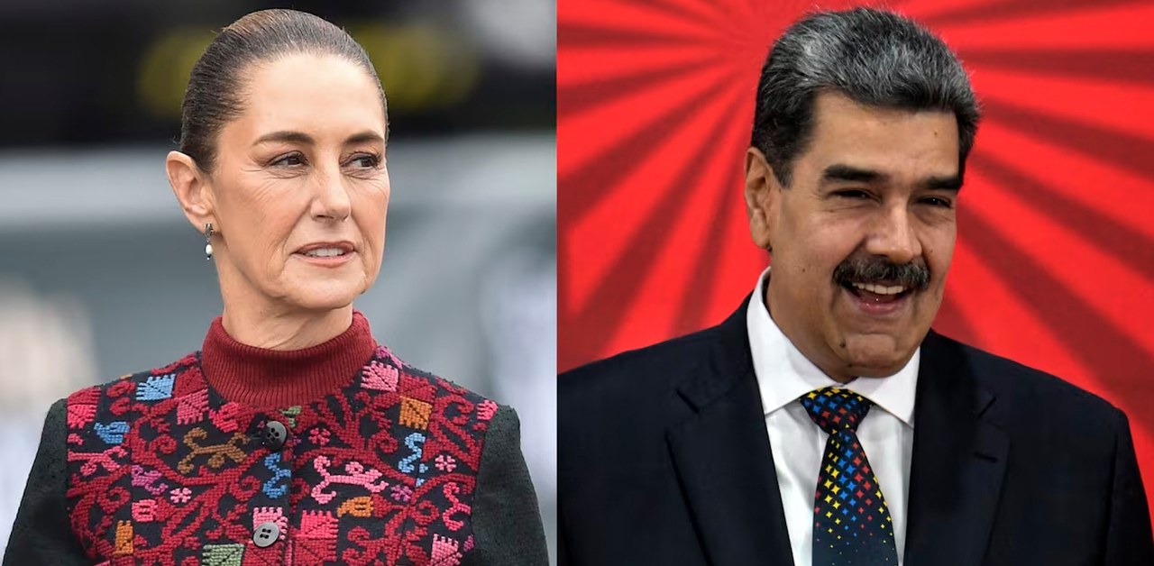 Claudia Sheinbaum pide un "juicio justo" para Nicolás Maduro en Estados Unidos