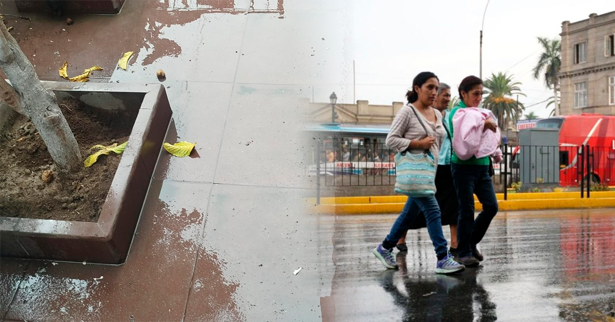 Lluvia de verano sorprende Lima: Reportan neblina, frío y precipitaciones dispersas este lunes
