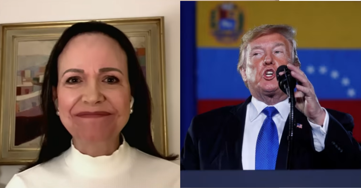 María Corina Machado agradece a Trump por caída de Maduro y promete: "Venezuela será el principal aliado de EEUU"