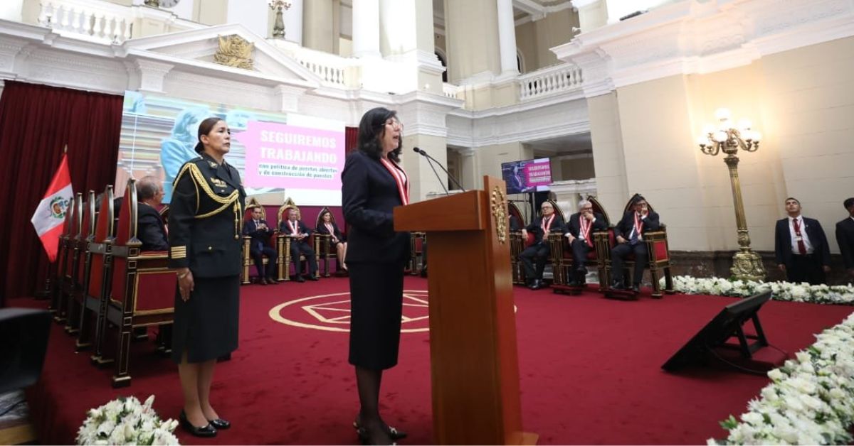 Janet Tello reitera independencia del Poder Judicial: "Los jueces nunca serán herramientas de impunidad"