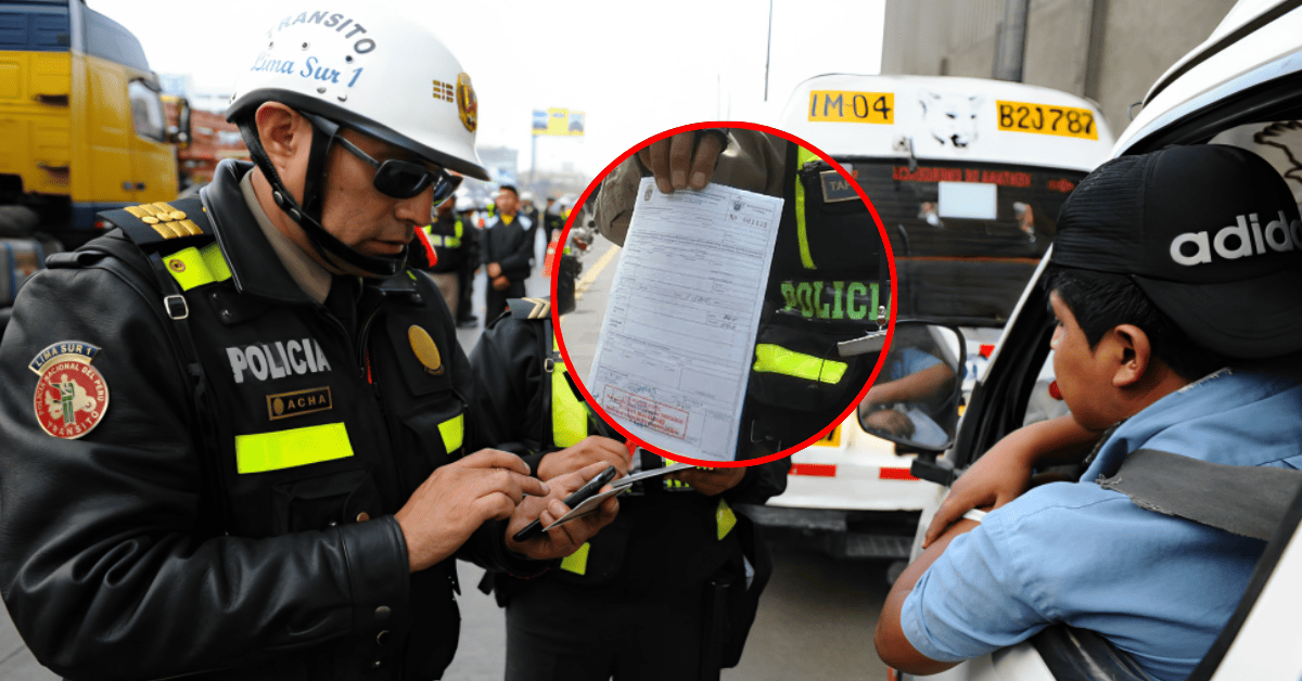 Congreso: Proponen proyecto de ley que otorga beneficios para el pago de multas e infracciones de tránsito