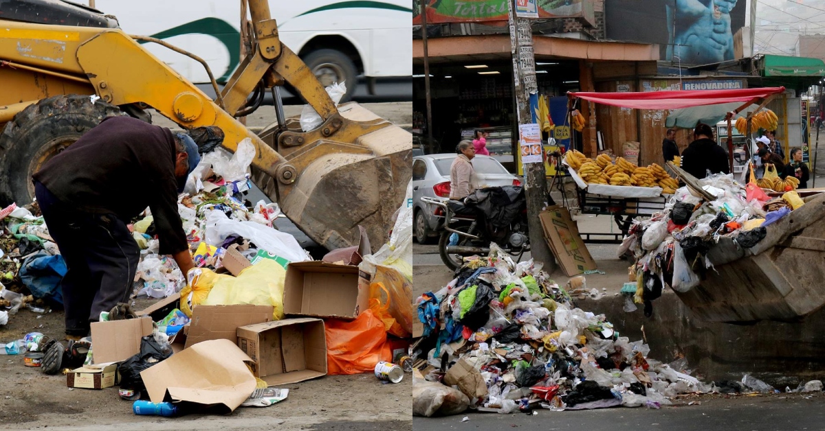 Minsa alerta de riesgo sanitario ante acumulación de basura en el distrito de Carabayllo