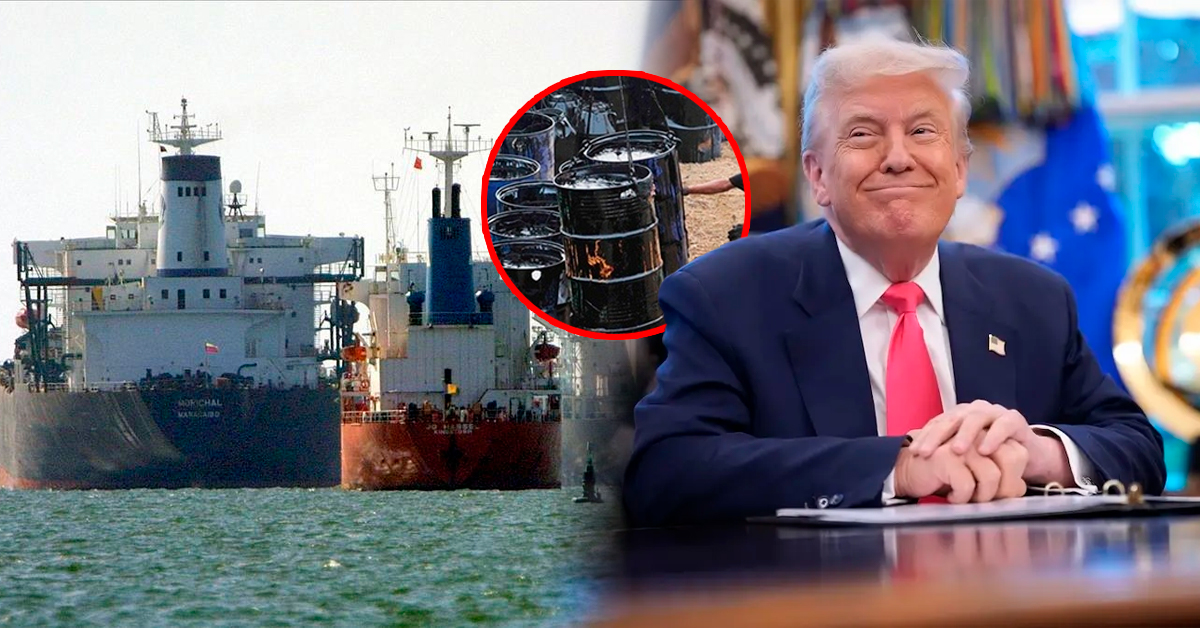 Venezuela entregará hasta 50 millones de barriles de petróleo a Estados Unidos, según Donald Trump
