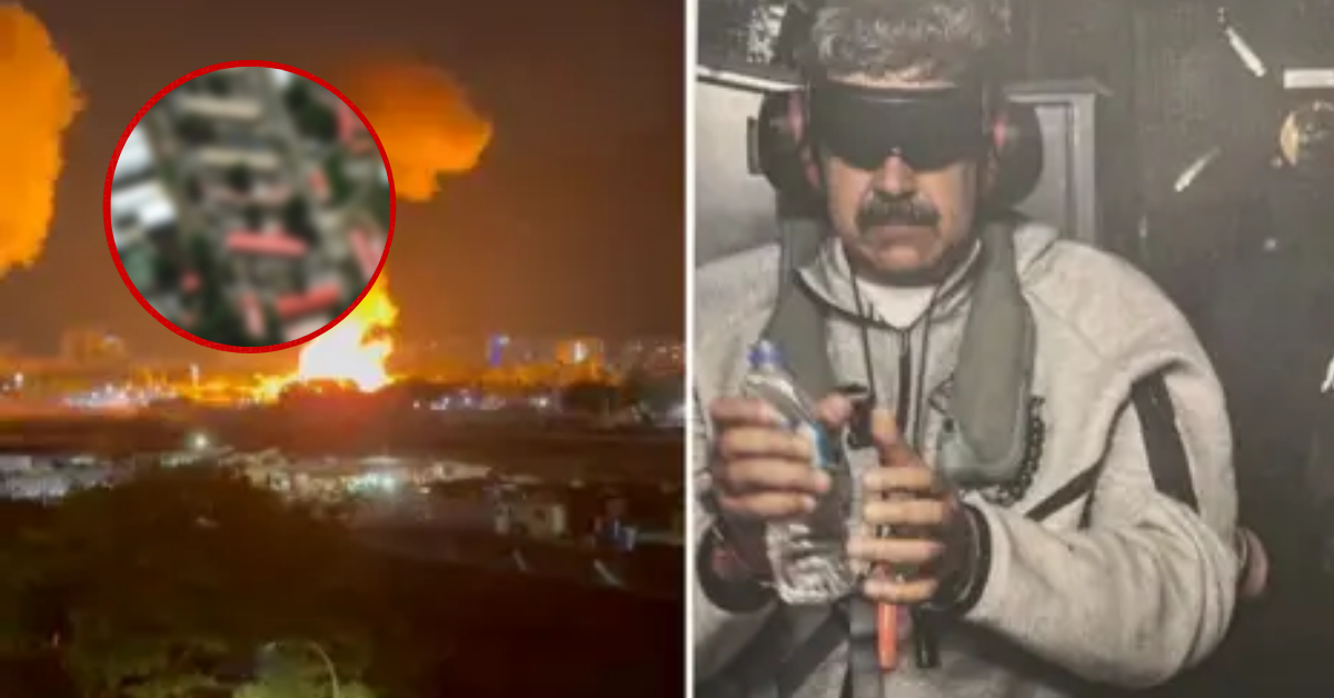 Se revelan primeras imágenes del ANTES y DESPUÉS de guarida de Nicolás Maduro en Venezuela