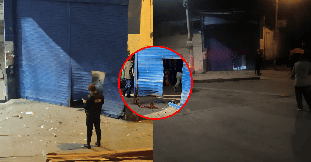 Detonan artefacto explosivo en mercado de Trujillo: Extorsionadores exigen el pago de S/200 mil