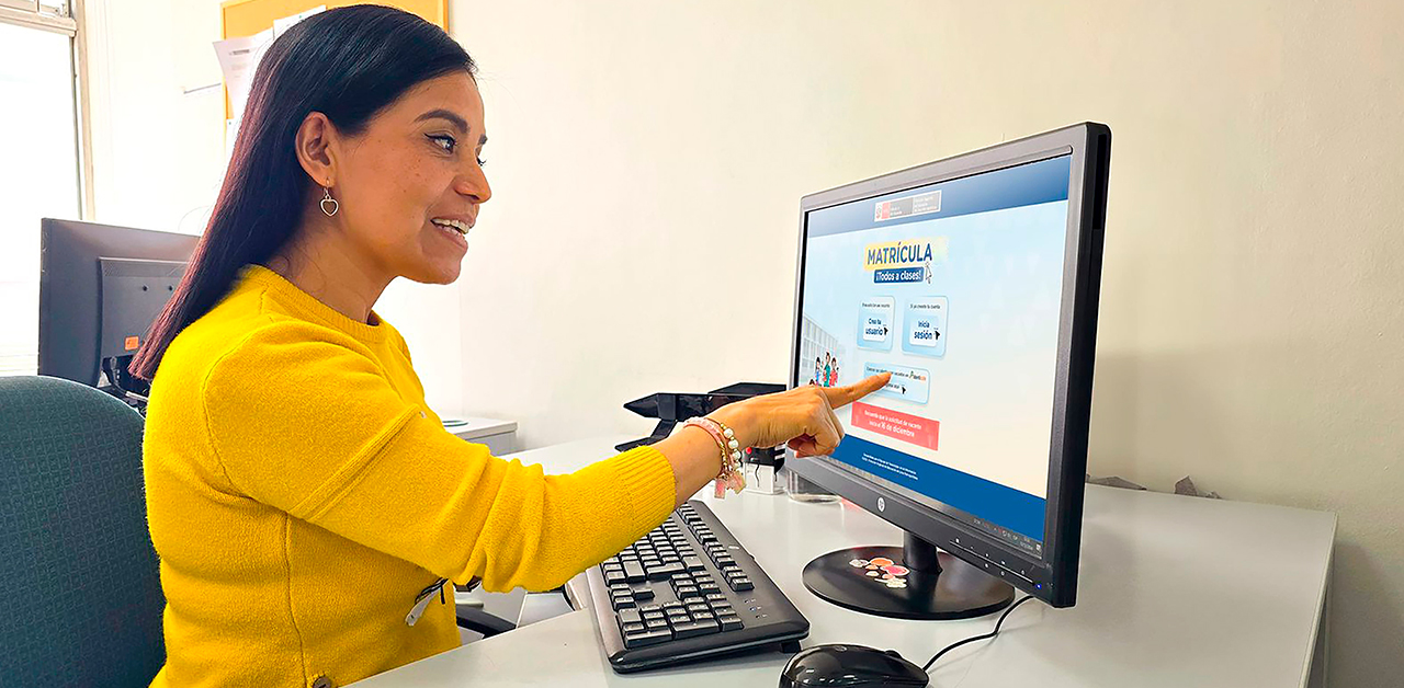 Ministerio de Educación lanza nuevo programa para matrícula escolar digital desde el 19 de enero