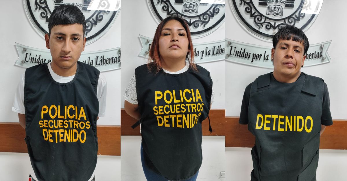 Policía captura a presuntos extorsionadores de cadena de pollerías en San Juan de Lurigancho