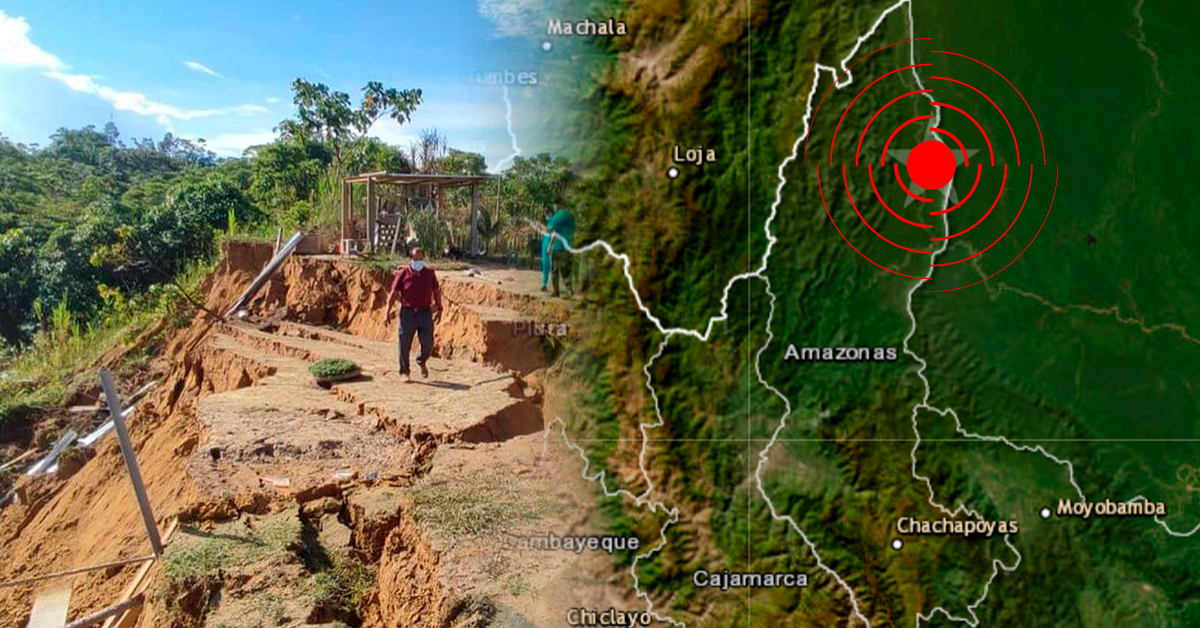 Fuerte temblor de 5.6 sacude Amazonas: Sismo se sintió en Condorcanqui, según el IGP