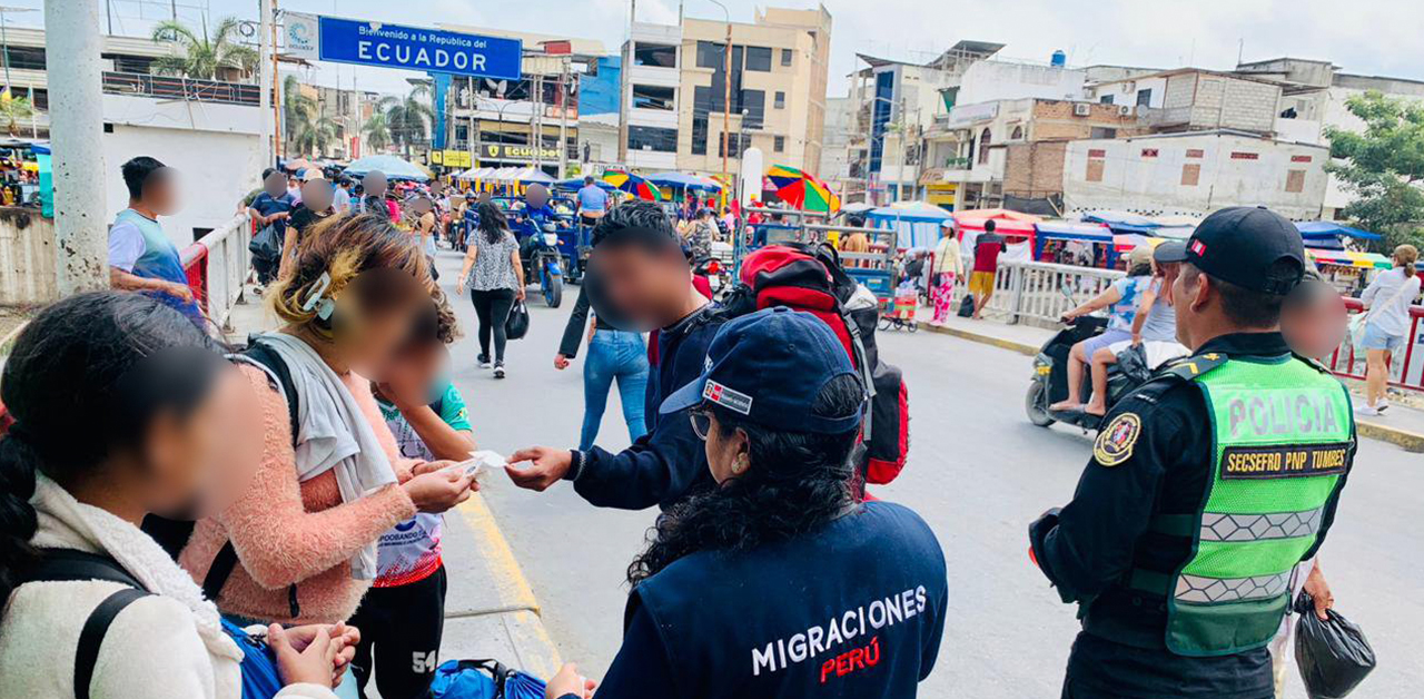 PNP descarta salida masiva de venezolanos en frontera con Ecuador tras captura de Maduro: "Todo está normal"