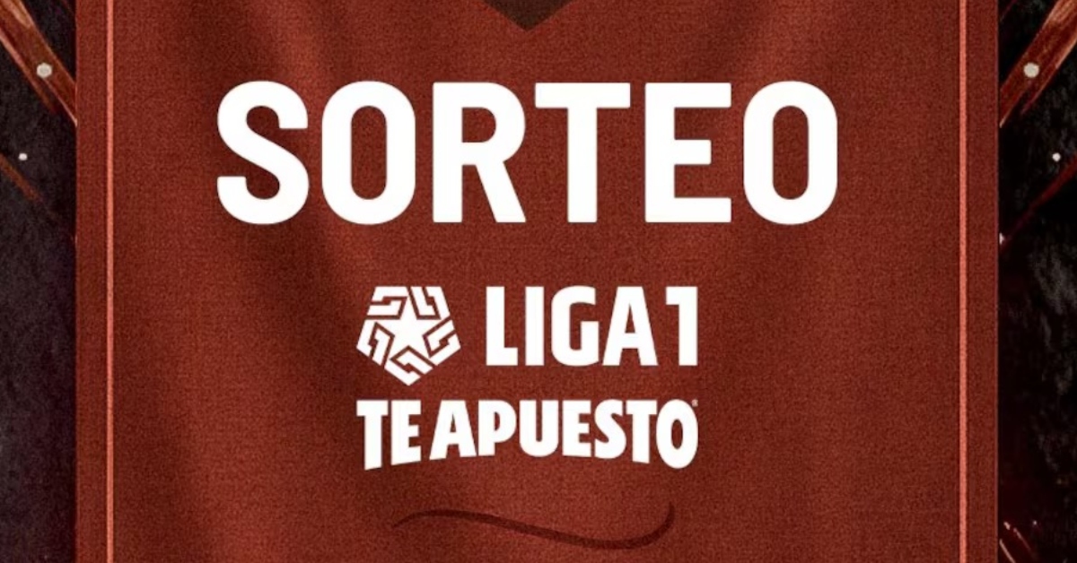 Liga 1 2026: Conoce la fecha, hora y canal del sorteo oficial del fixture