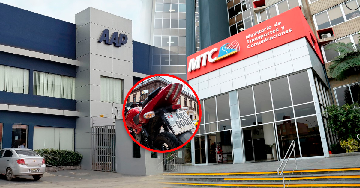 MTC responsabiliza a la AAP por falta de placas para motos: Exige  abastecimiento sin interrumpciones - Exitosa Noticias