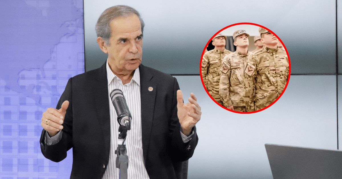 Roberto Chiabra propone otorgar mayores incentivos para que jóvenes ingresen a las Fuerzas Armadas