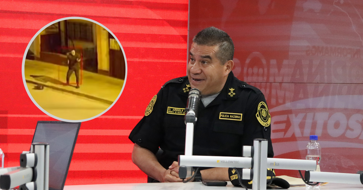 Policía que abatió sicario en Comas irá a Europa para llevar un "curso de perfeccionamiento", indicó Arriola