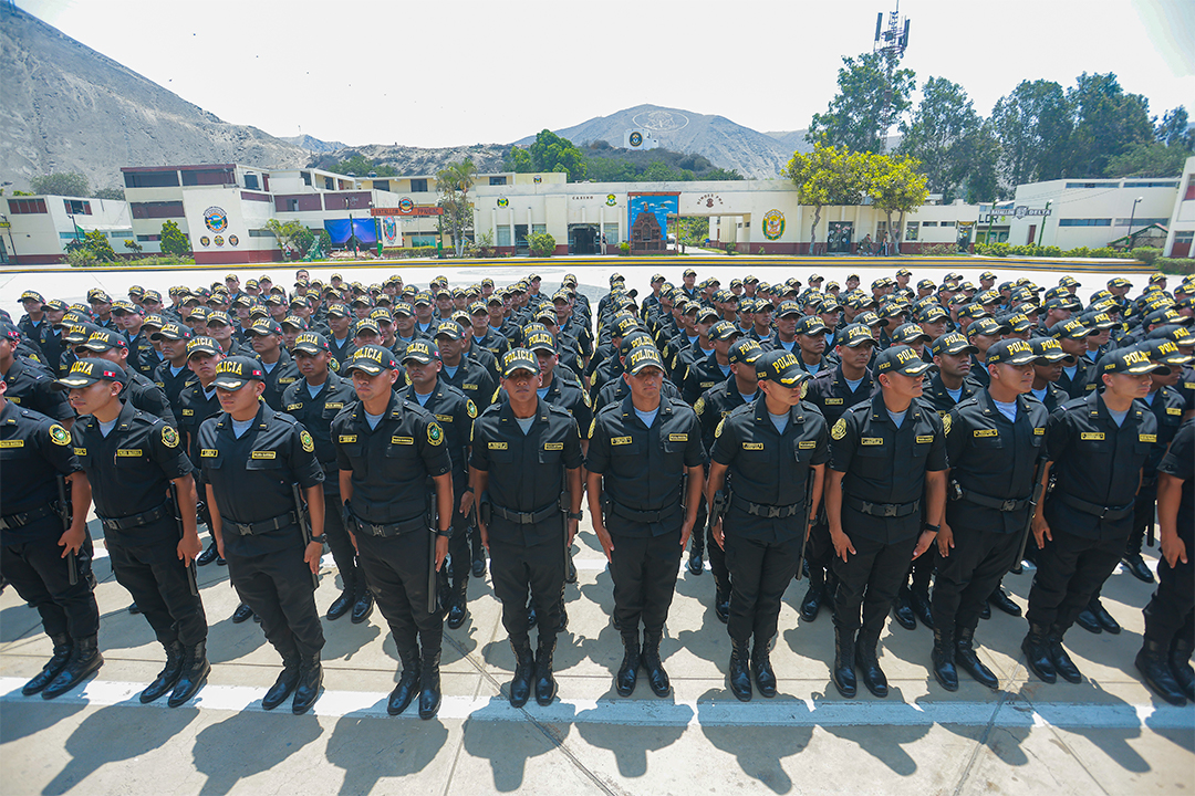 Alf�reces PNP inician proceso de especializaci�n en orden p�blico, seguridad e investigaci�n criminal.