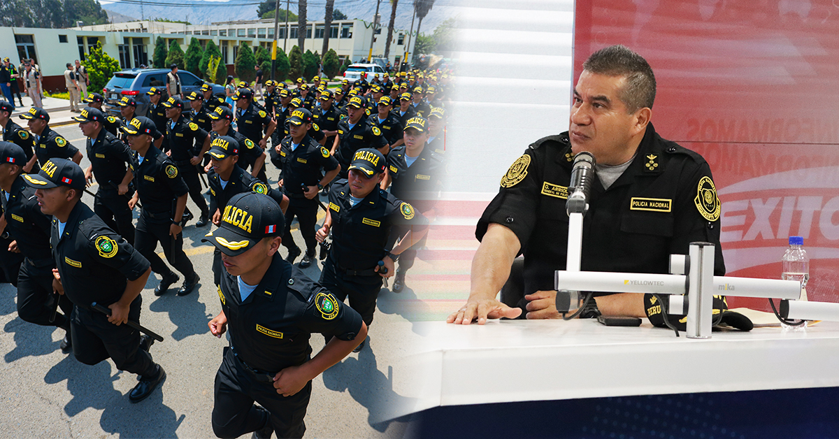 PNP tendrá más de 5700 egresados en febrero, afirma Óscar Arriola: "Al servicio de la sociedad"