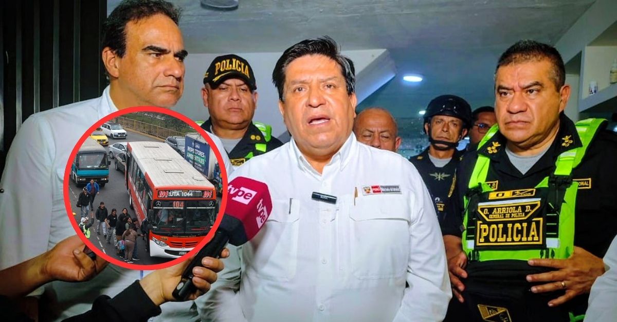Vicente Tiburcio sobre paro de transportes para el 15 de enero: "Estamos conversando con ellos, somos respetuosos"