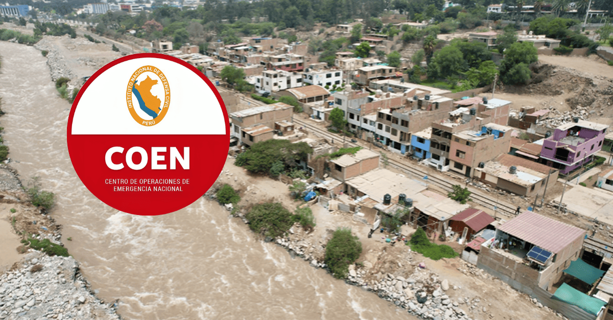 ¡Alerta roja! Indeci advierte posible activación de quebradas en 25 provincias de seis regiones por lluvias extremas
