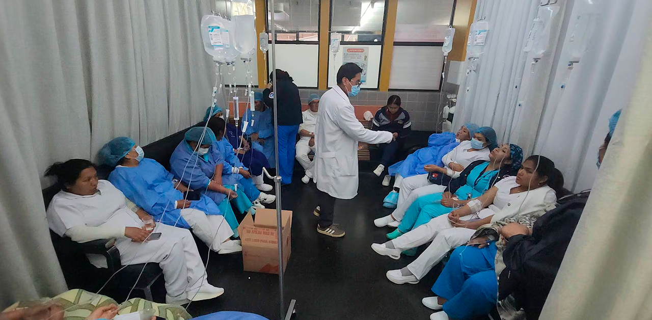 Fiscalía abre investigación por intoxicación masiva de trabajadores del Hospital Regional de Cusco