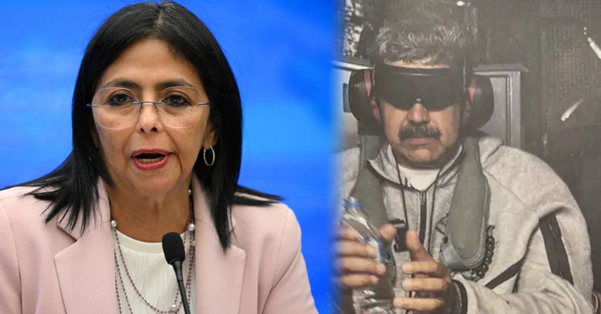 Delcy Rodríguez habló sobre la situación de Nicolás Maduro: "Hay un presidente rehén en Estados Unidos"