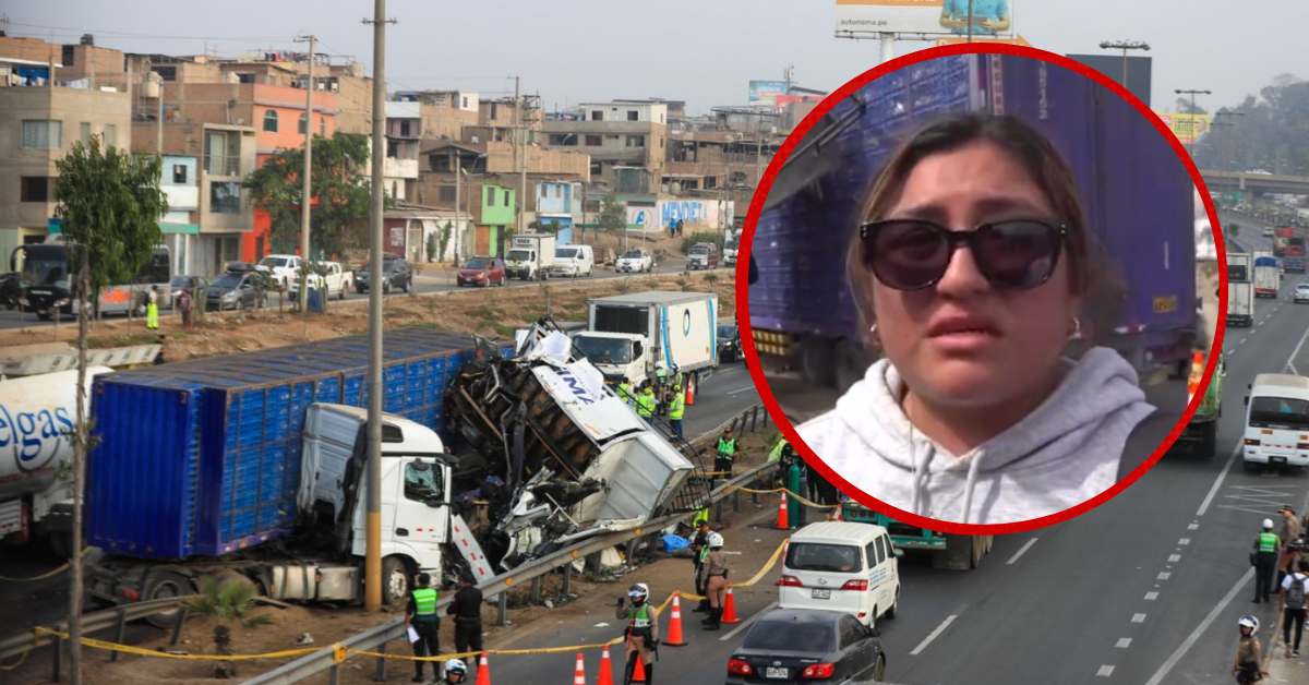 Hija de trabajador fallecido en la Panamericana Sur: "Mi papá salió a trabajar y me doy con esta sorpresa"