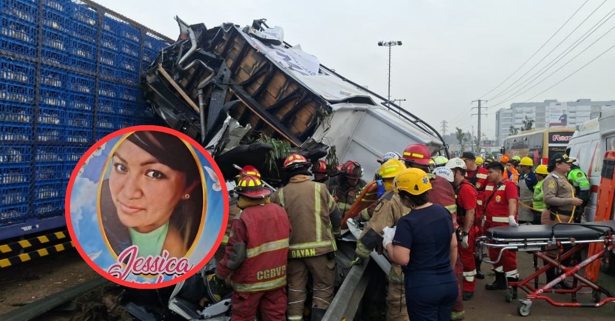Choque múltiple en la Panamericana Sur: Víctima mortal estaba en segundo día laboral