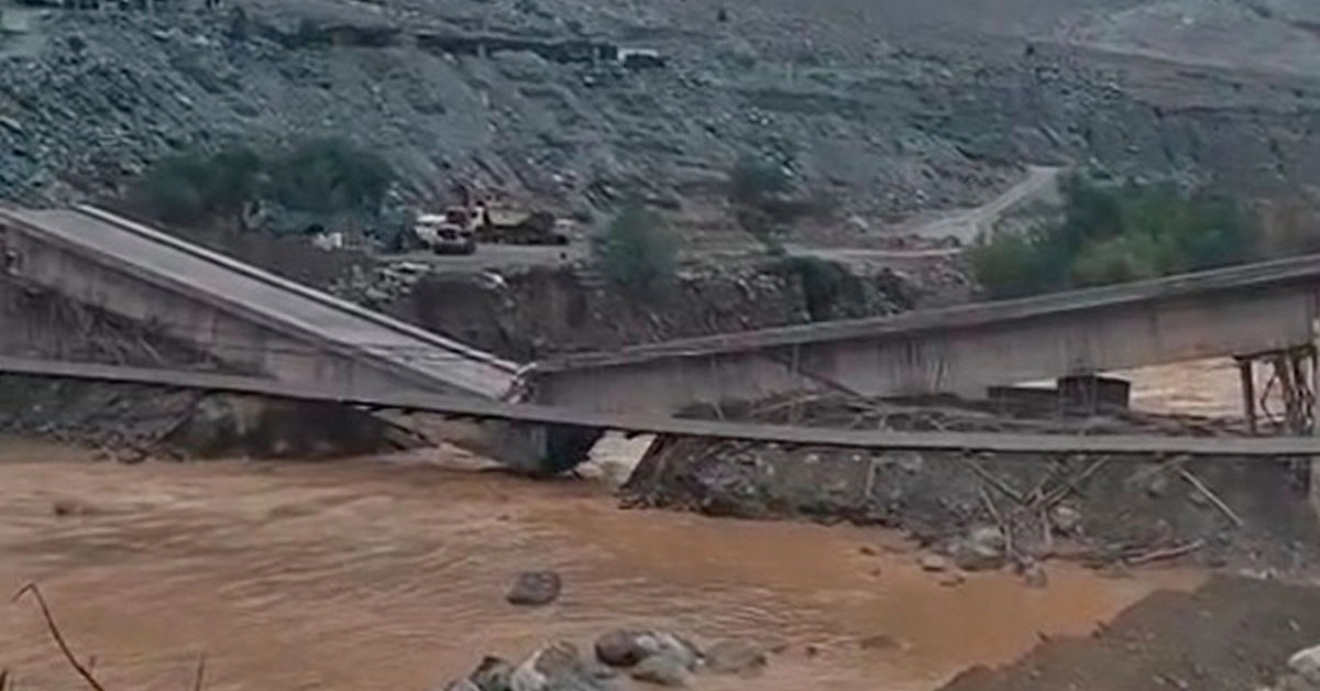 Colapso de puente en Ayacucho: "El Gobierno Central no nos atiende", denuncia alcalde de Sancos