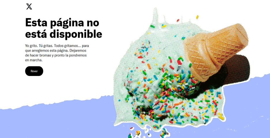 Problemas al ingresar a las cuentas de X.