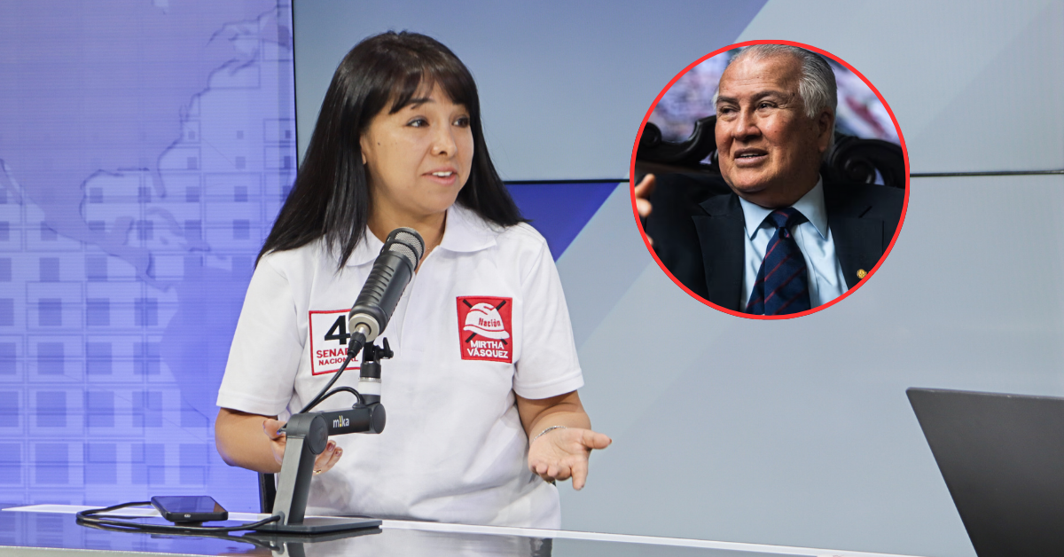 Elecciones 2026: Mirtha Vásquez califica de "ataques políticos" a cuestionamientos a Alfonso López-Chau