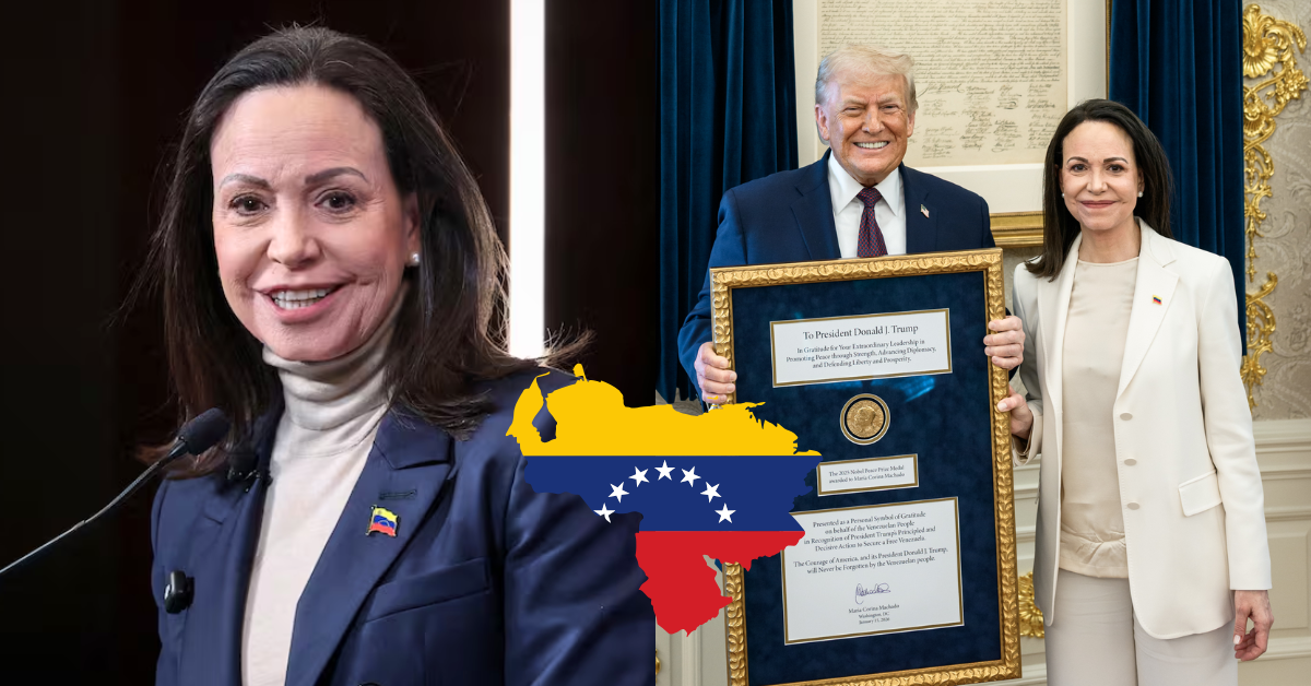 María Corina Machado: "Trump me dijo que realmente le importa la vida y el bienestar de Venezuela", tras entregarle Nobel