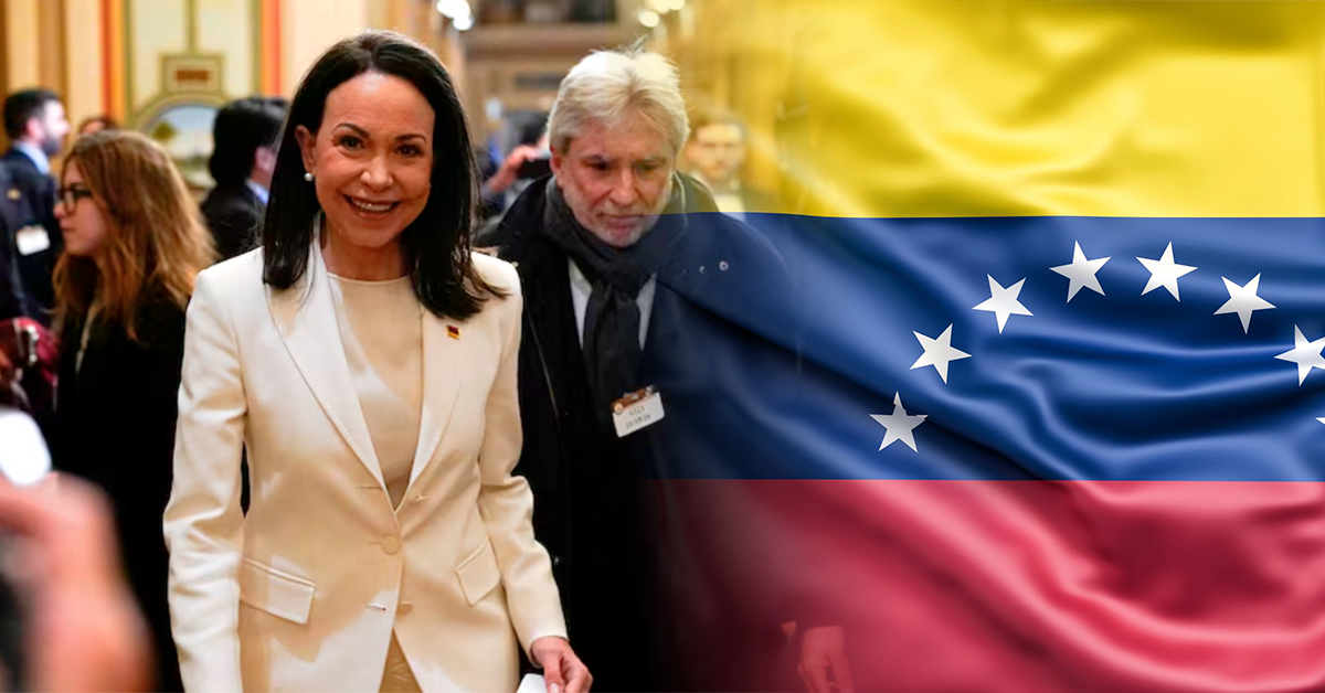 María Corina Machado afirma que será la presidenta de Venezuela "cuando llegue el momento correcto"