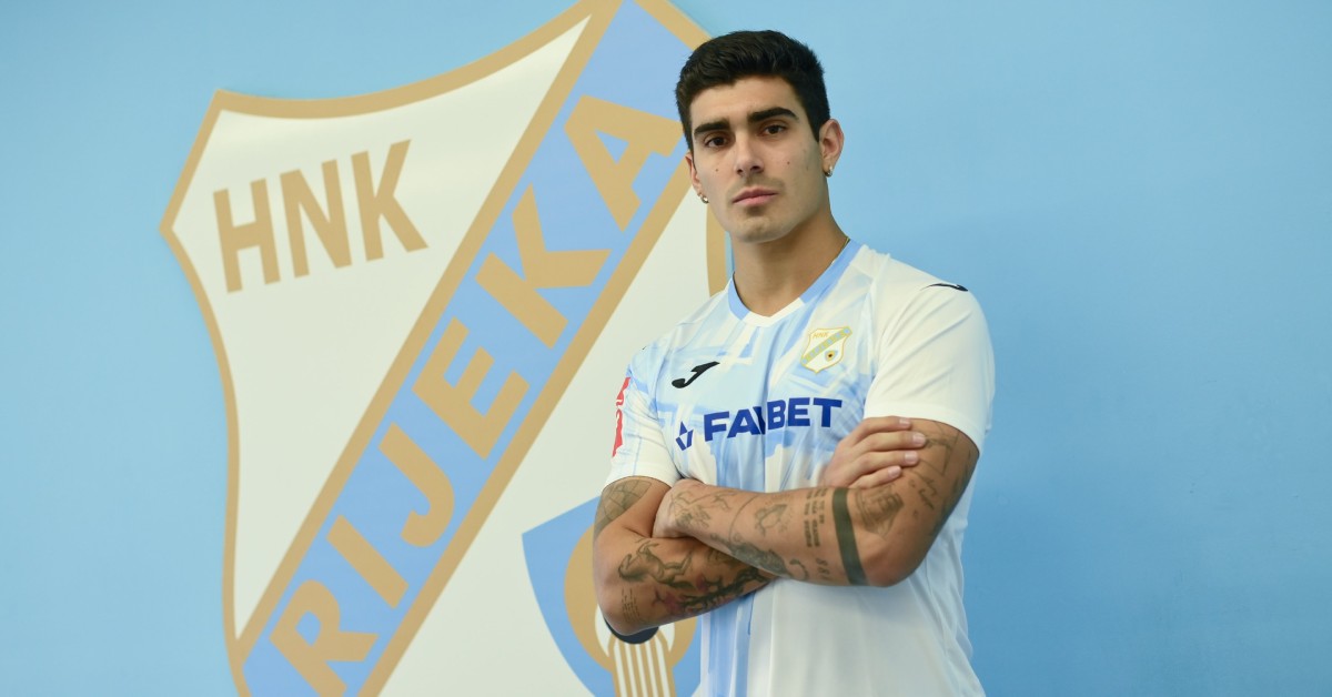 Alfonso Barco ofreció sus primeras palabras como jugador del Rijeka de Croacia: "Las expectativas son altas"