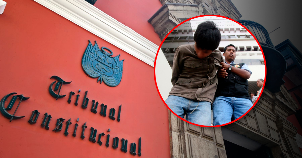 Tribunal Constitucional declara inconstitucional procesar a menores de 18 años en sistema penal de adultos