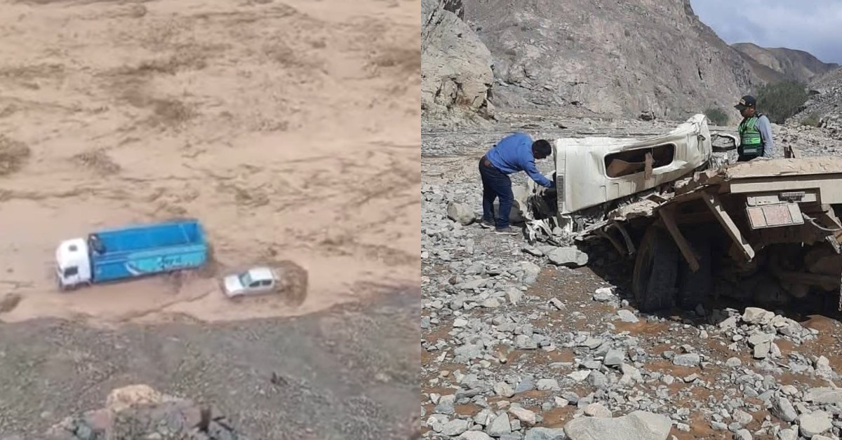 Tragedia en Caravelí: Hallan cuerpo sin vida de un hombre arrastrado en su camión por huaico