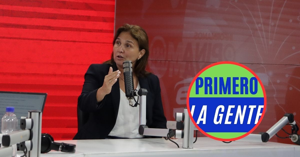 Marisol Pérez Tello oficializa su candidatura a la presidencia junto al partido 'Primero la Gente'
